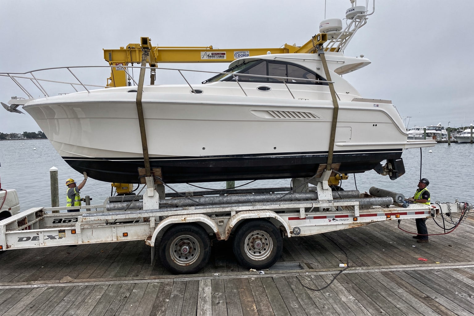 Boat removal service