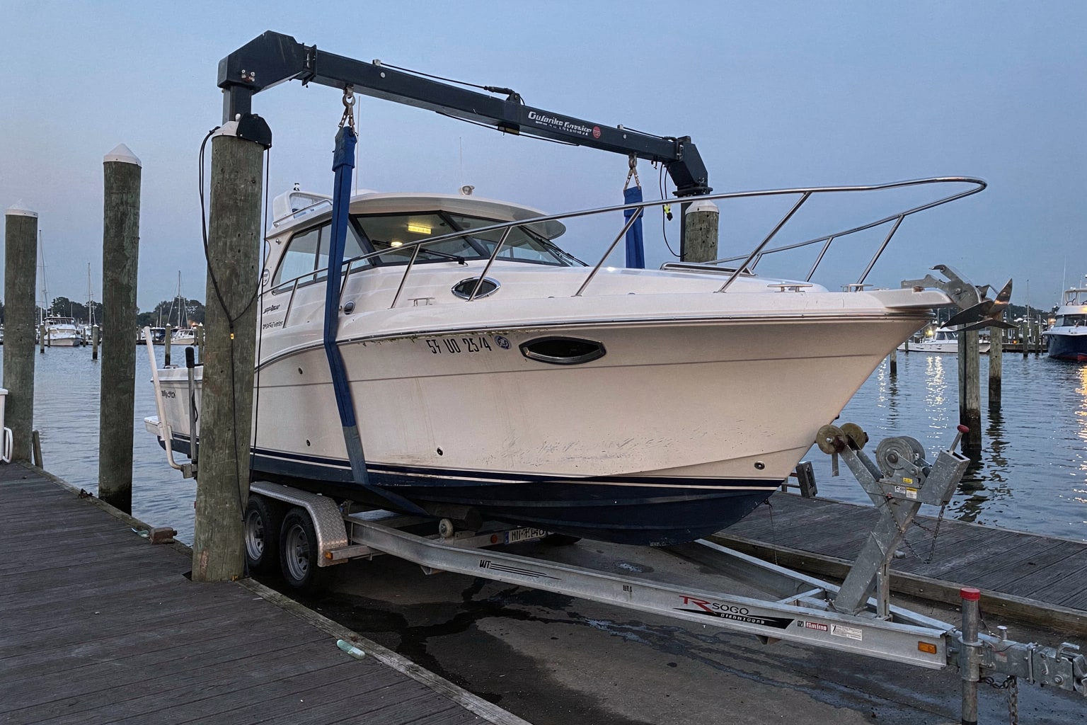 Boat removal service