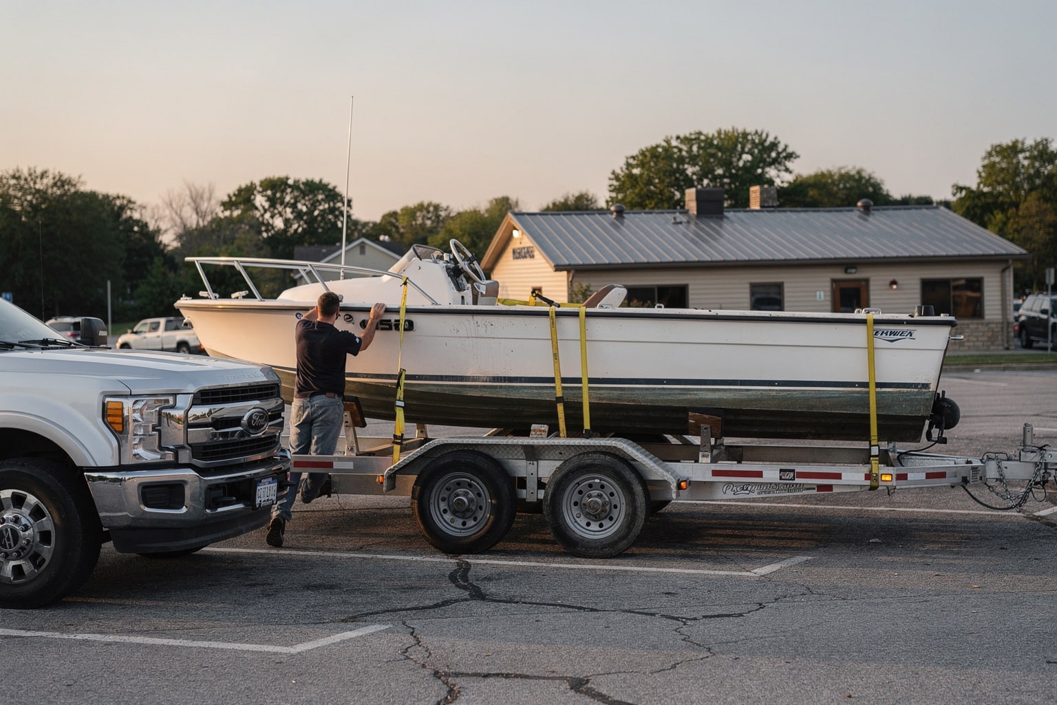 Boat removal service