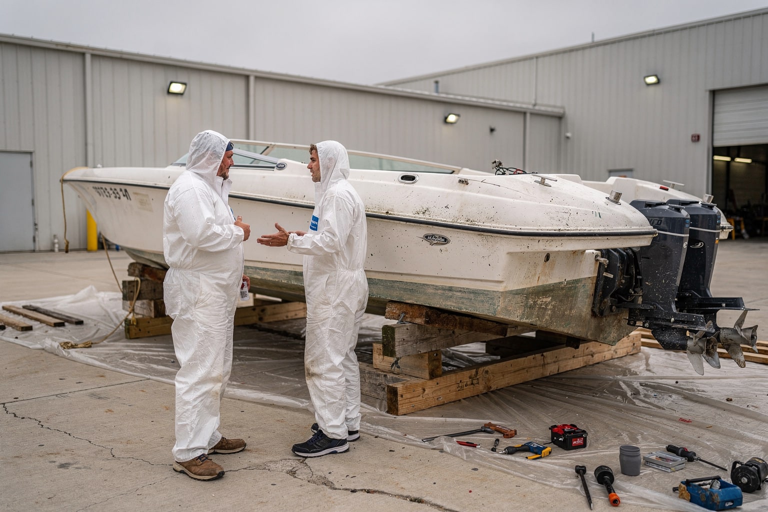 Boat removal service