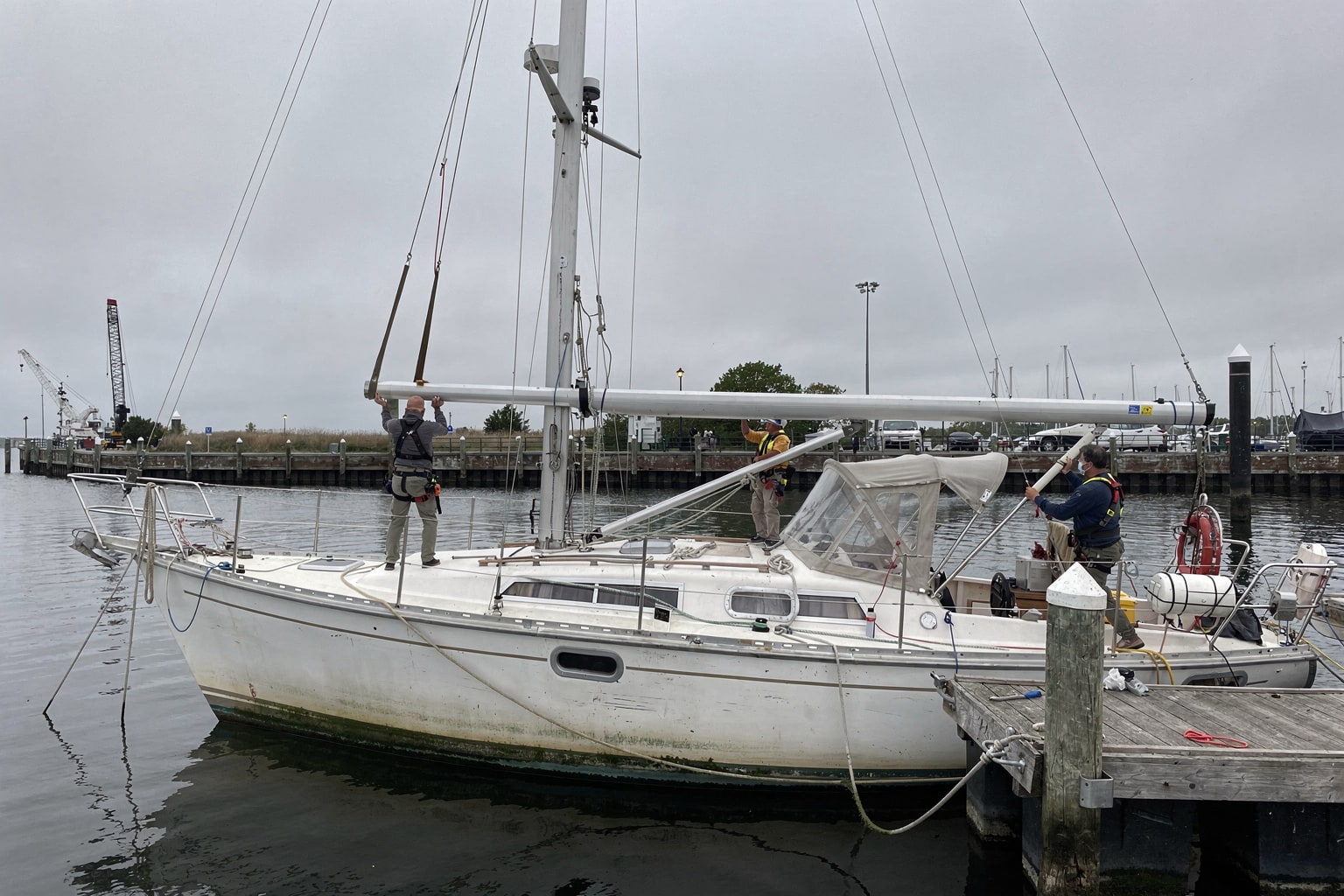 Boat removal service