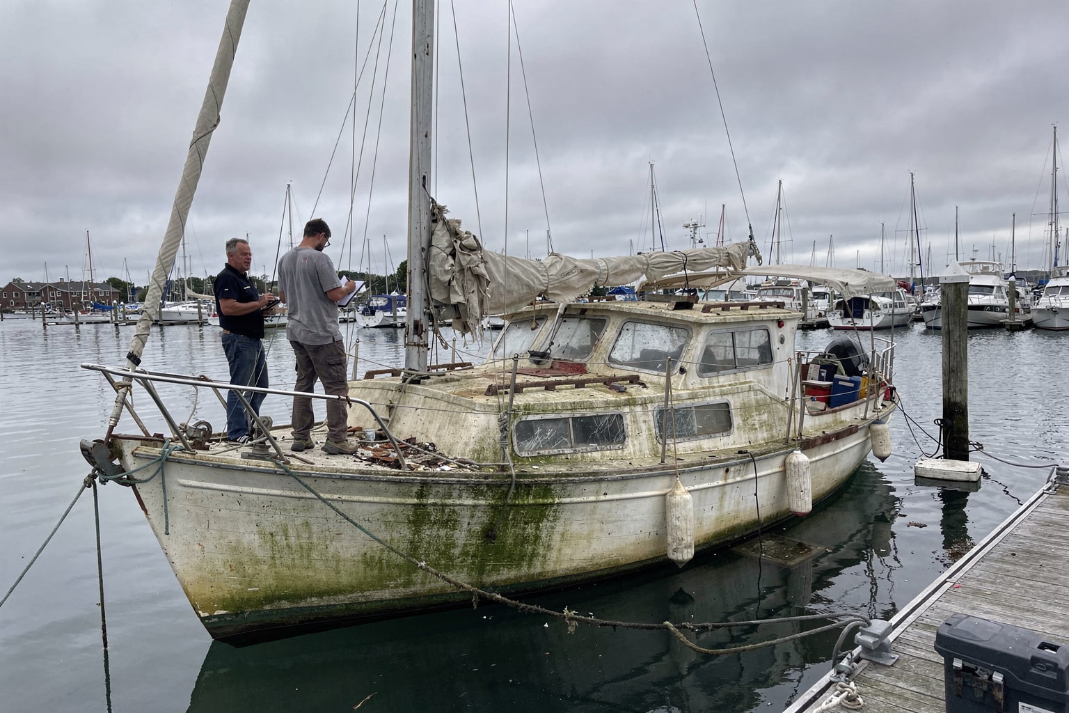 Boat removal service