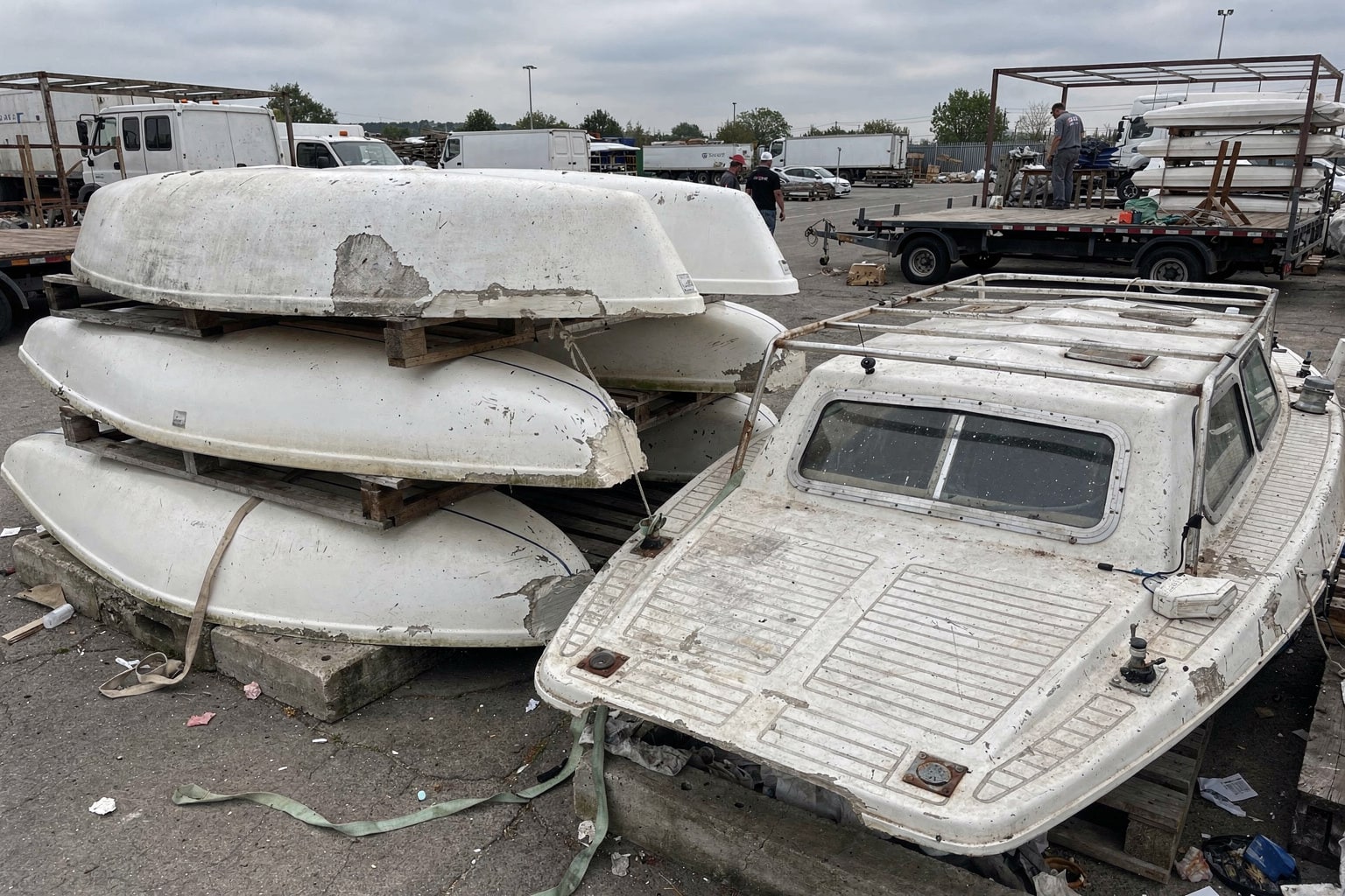 Boat removal service