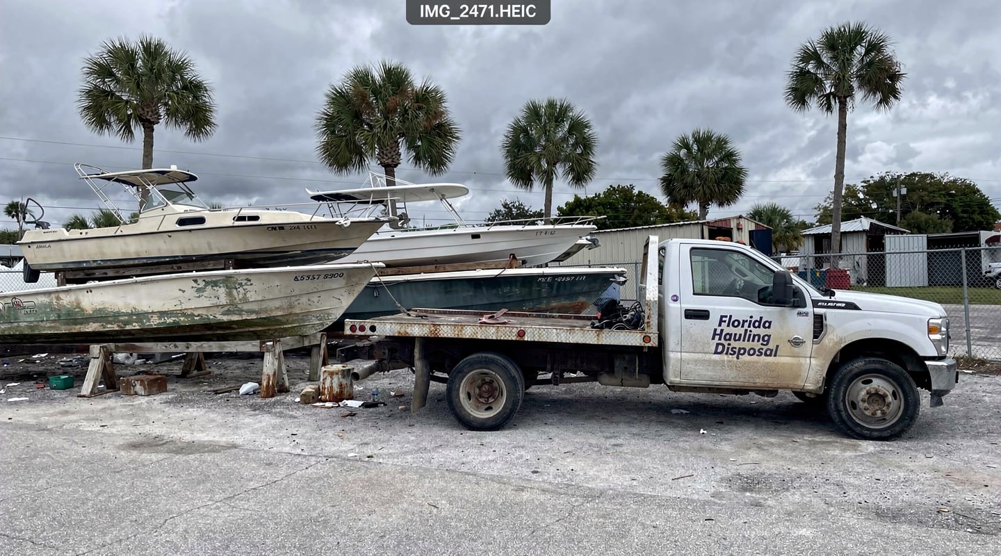 Boat scrap yard — scrap my boat for cash