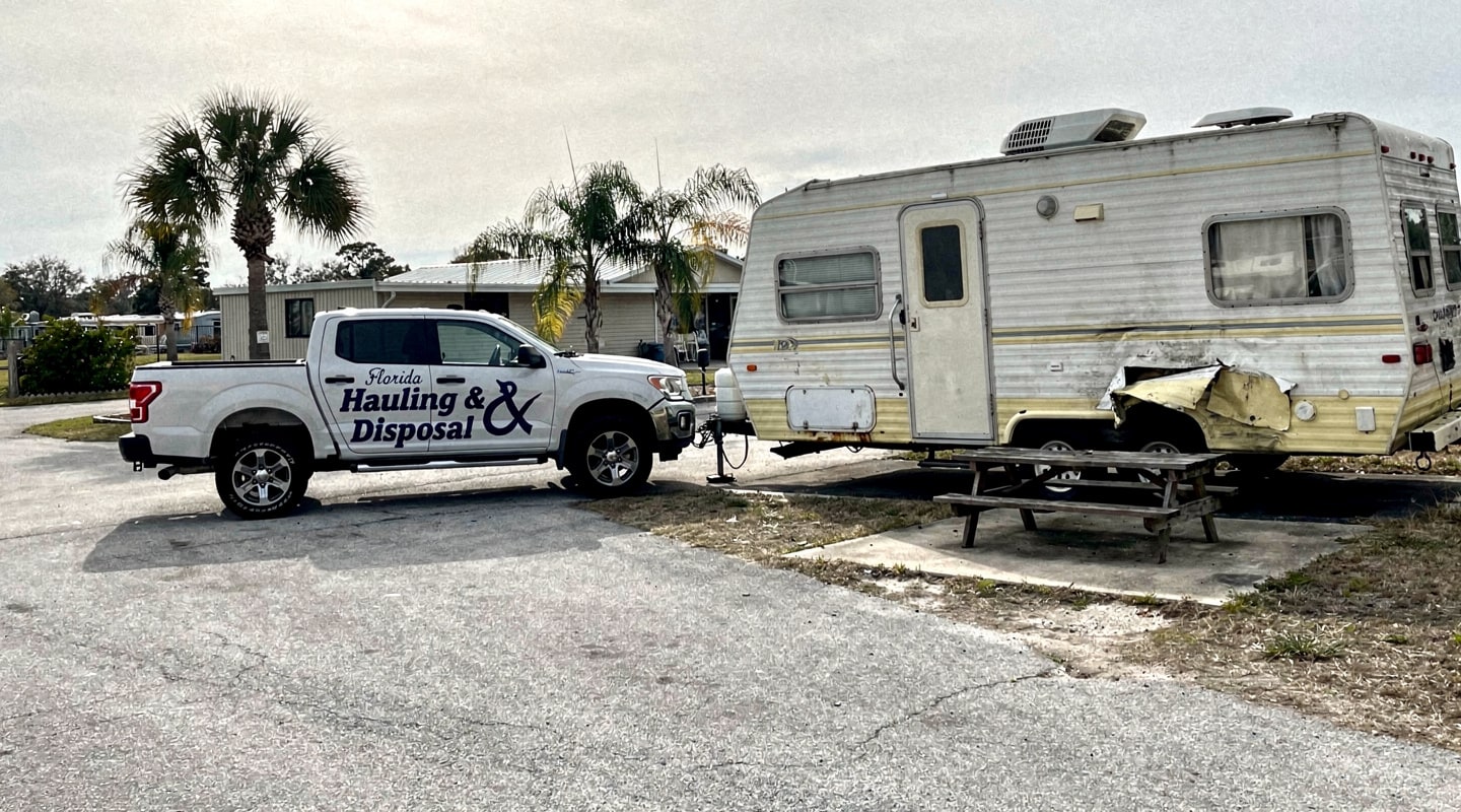 RV & Camper Removal — We Haul It Away