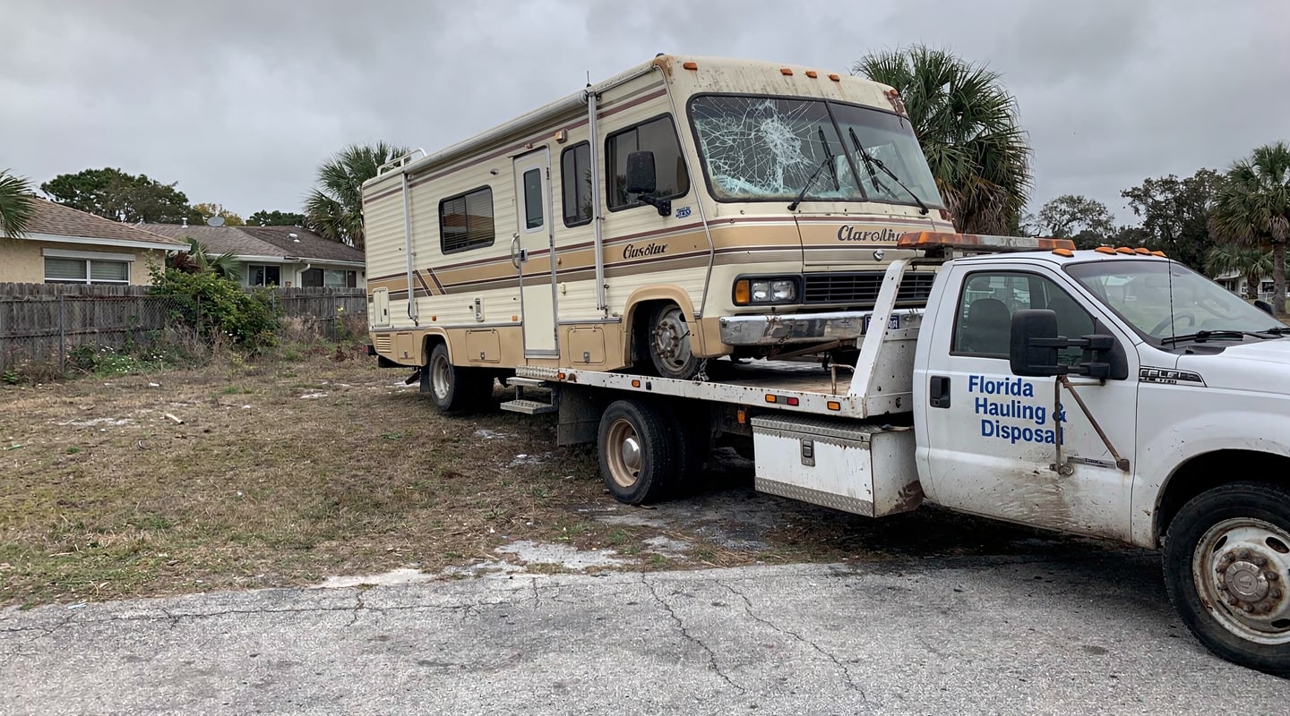 RV removal service