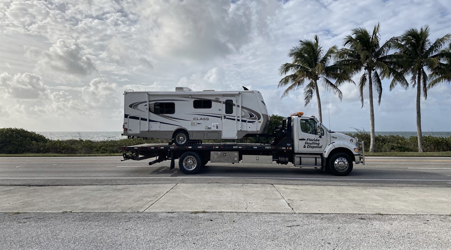 RV transport and camper transport